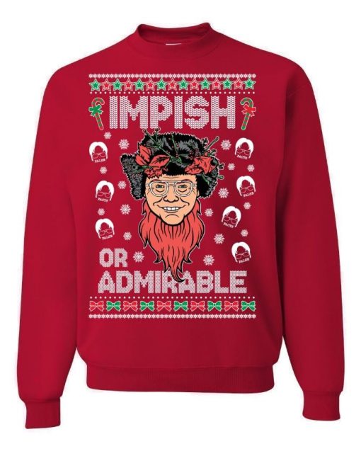 The Office Impish Or Admirable Dwight Schrute Ugly Christmas Sweater