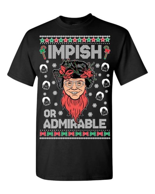 The Office Impish Or Admirable Dwight Schrute Ugly Christmas Sweater