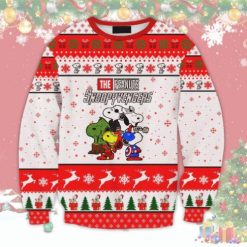 The Peanut Snoopyvenger Ugly Christmas Wool Knitted Avenger Marvel Sweater