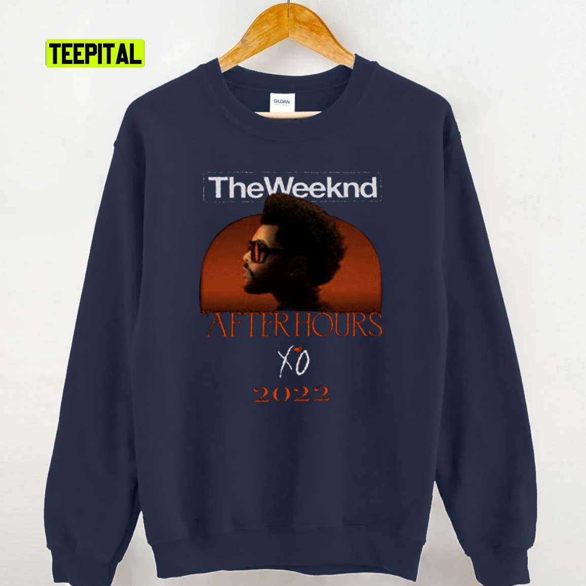 The Weeknd After Hours 2022 Concert Vtg Style Tour T-Shirt Sweatshirt