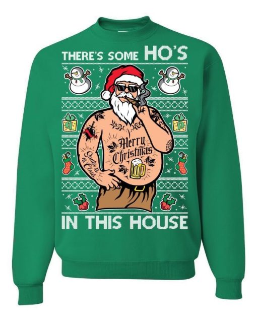 There’s Some Ho’s In This House, SANTA WAP! Sweater