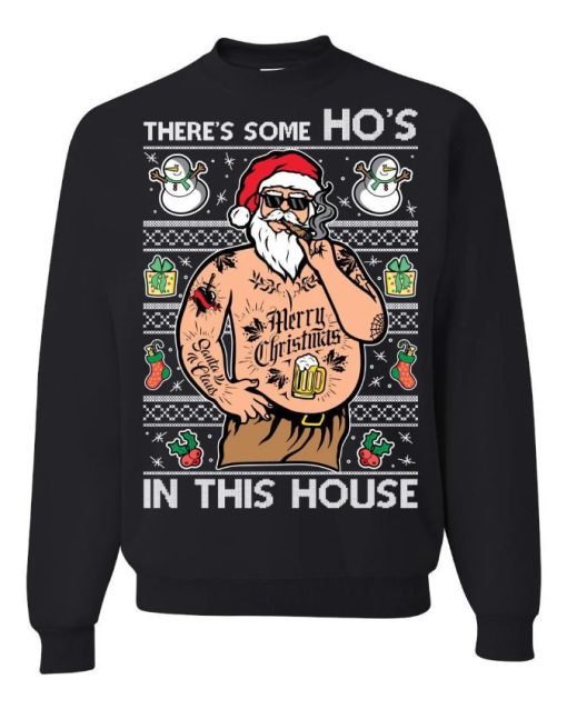 There’s Some Ho’s In This House, SANTA WAP! Sweater