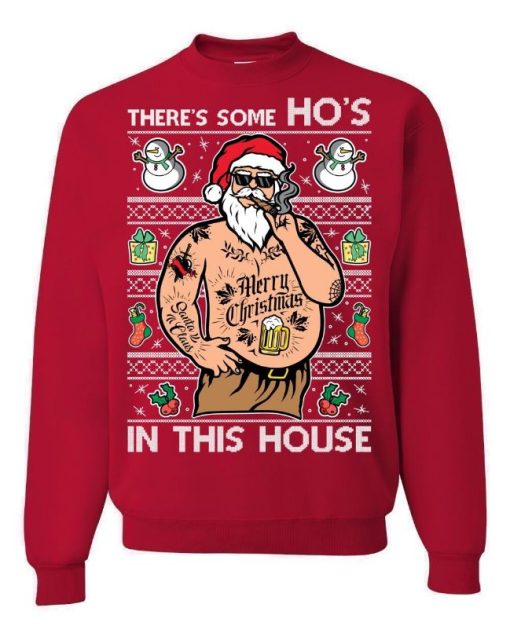 There’s Some Ho’s In This House, SANTA WAP! Sweater