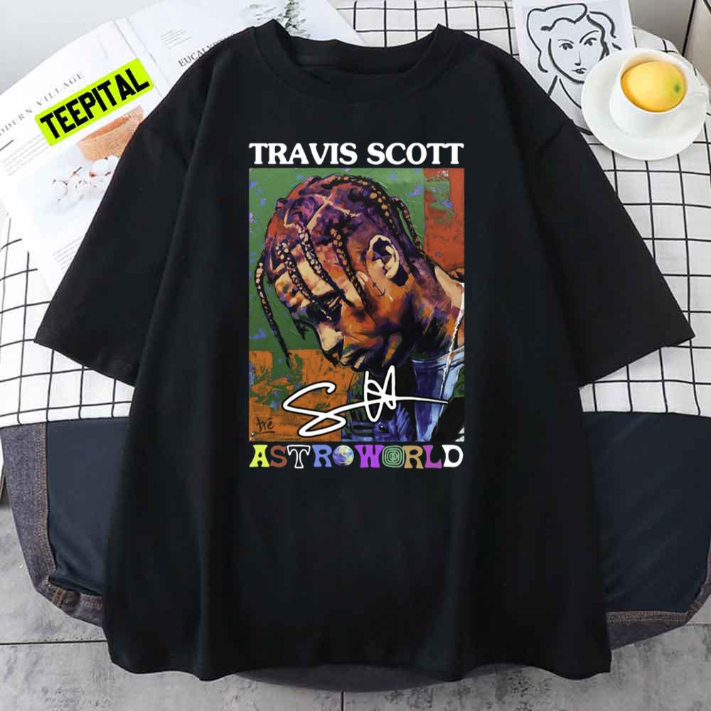 Travis Scott Astroworld 2021 Signature T-Shirt