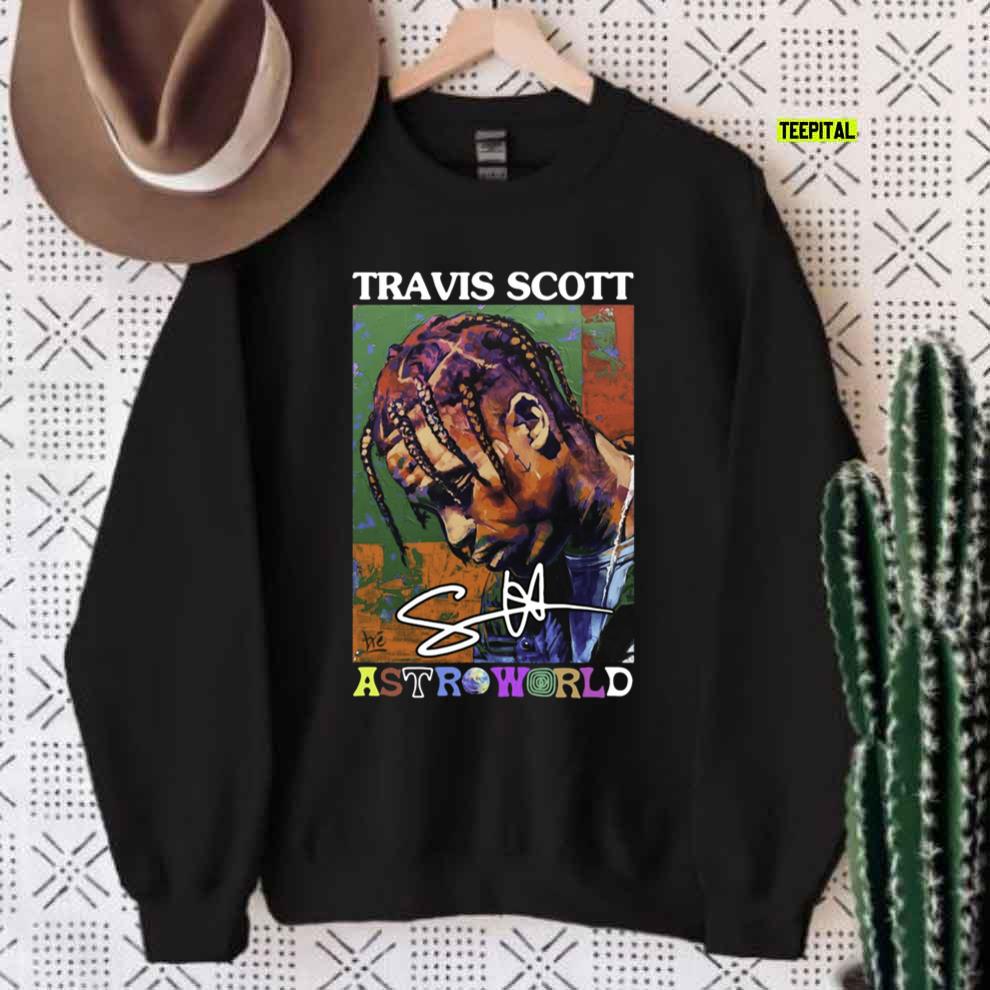 Travis Scott Astroworld 2021 Signature T-Shirt Sweatshirt