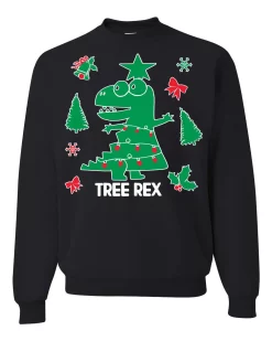 Tree Rex Ugly Christmas Sweater Funny Ugly Christmas Sweater Holiday Gift