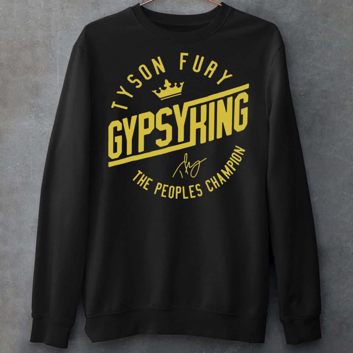 Tyson Fury Gypsy King T-Shirt, The Peoples Champion T-Shirt