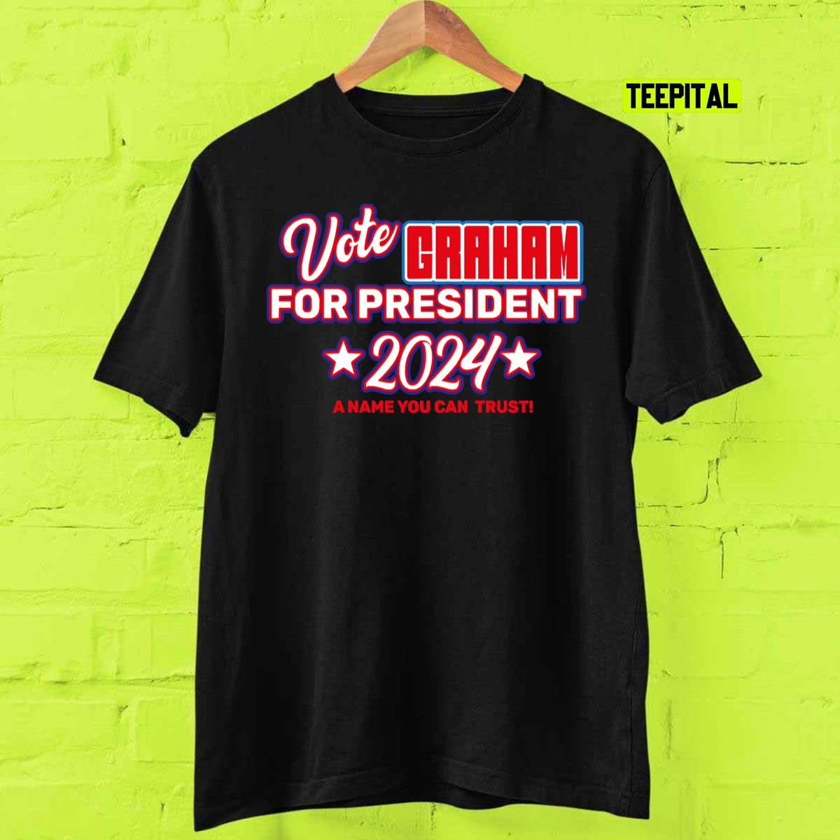 Vote Graham For President Lindsey Graham 2024 Republican T-Shirt