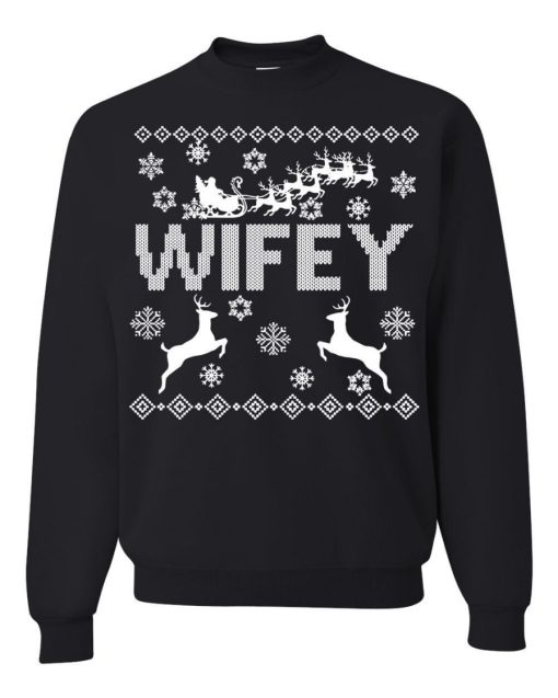 Wifey Christmas Sweater Christmas Sweater