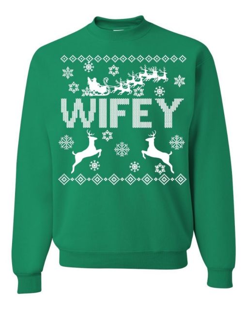 Wifey Christmas Sweater Christmas Sweater