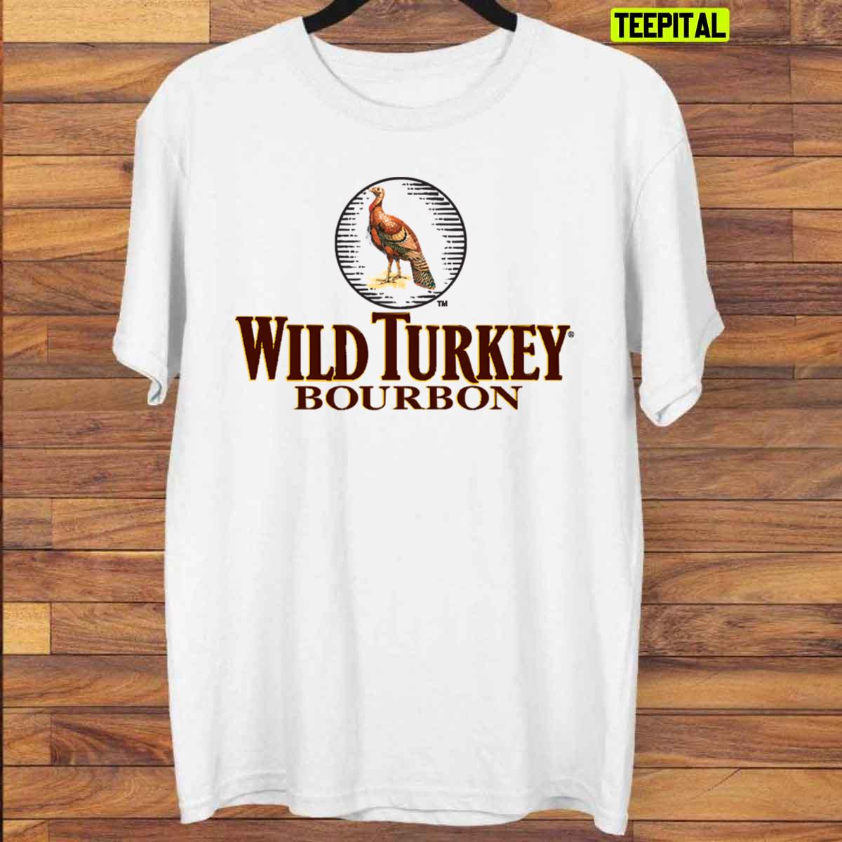 Wild Turkey Bourbon Vintage Thanksgiving T-Shirt