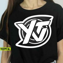 YTV Black And White Logo TV Channel T-Shirt