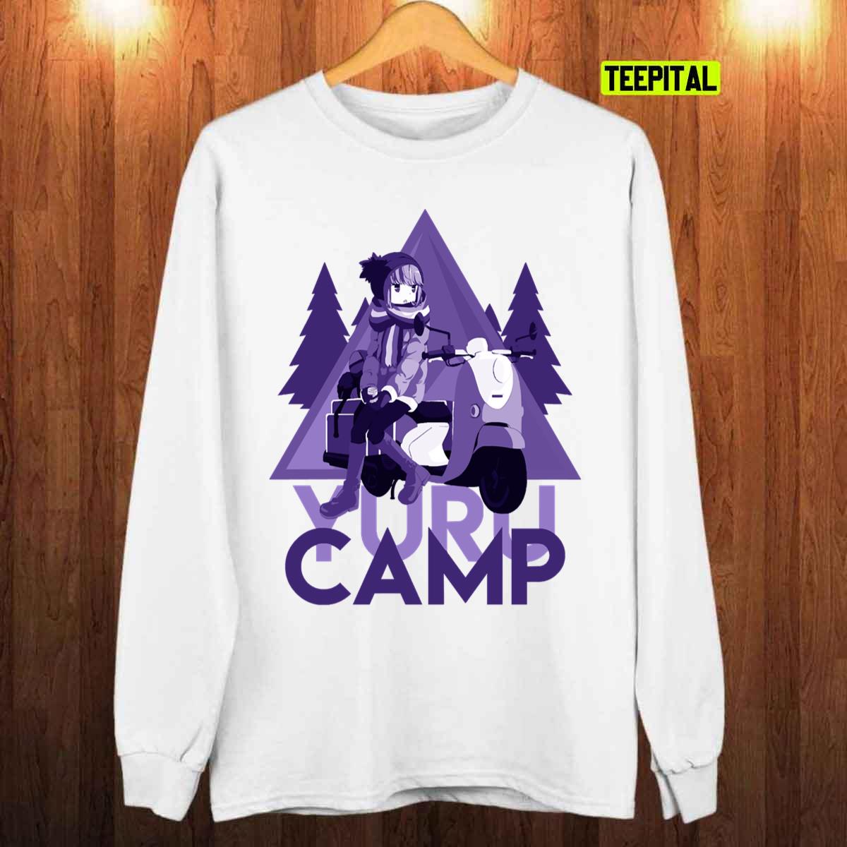 yuru camp vintage tshirt ggbu564390