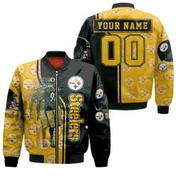98 Vince Williams Great Player Pittsburgh Steelers 2020 Nfl Season Personalized Bomber Jacket