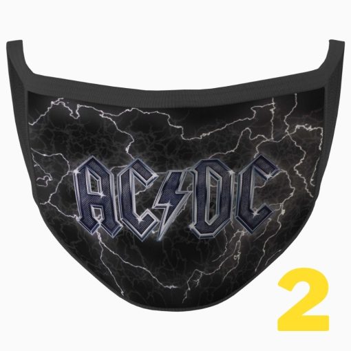 ACDC The Rock Band Face Mask