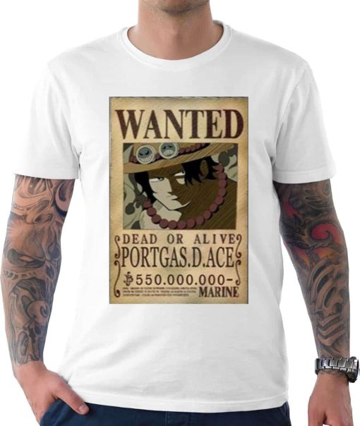 Ace Wanted Poster Unisex T-Shirt