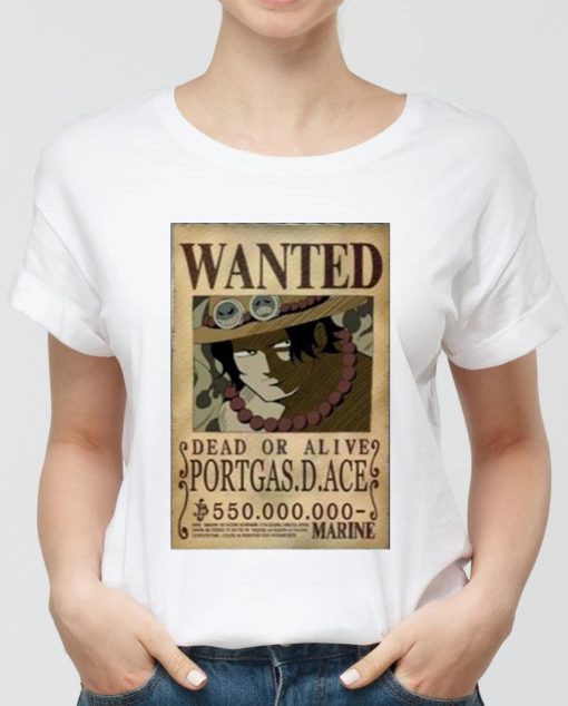 Ace Wanted Poster Unisex T-Shirt