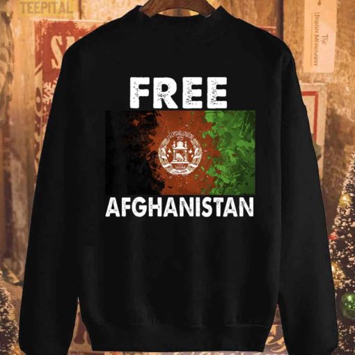 Afghanistan Flag Free Unisex T-Shirt