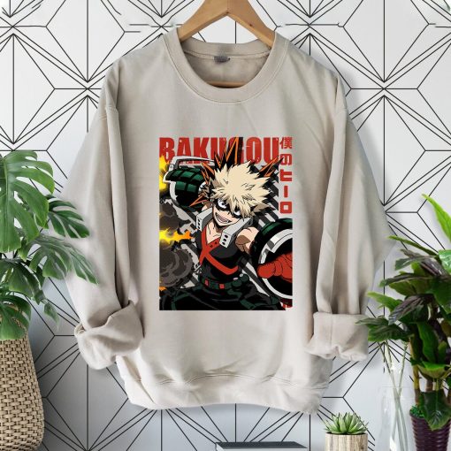 Bakugou Katsuki Boku No Hero Academia Unisex Sweatshirt