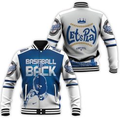 Baseball Is Back Lets Play Kansas City Royals Baseball Jacket