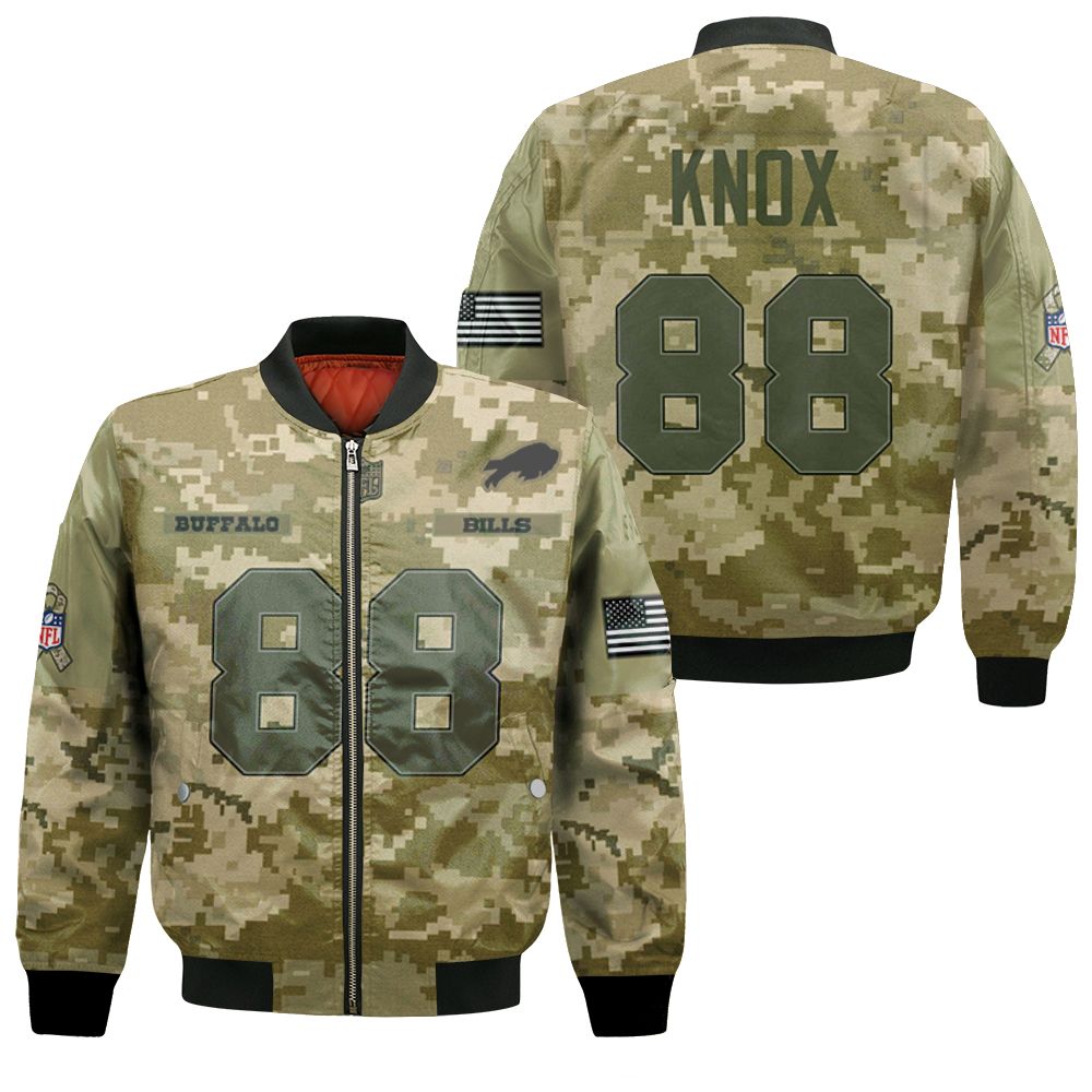Buffalo Bills Dawson Knox #88 Camouflage 3d Designed Allover Gift For ...