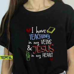 Christian Teacher Jesus In My Heart Unisex T-Shirt