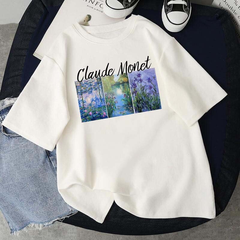 T shirt claude online monet