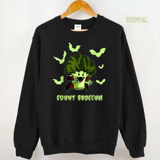 Count Broccula, Broccoli Vampire Craves Your Green Juice Unisex T-Shirt