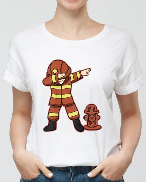 Dabbing Firefighter Unisex T-Shirt