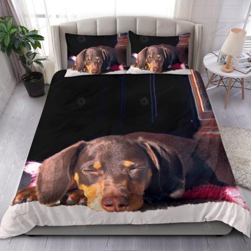 Dachshund Sleeping Bedding Set