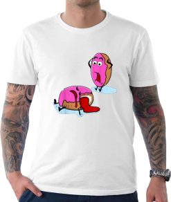 Dead Doughnut Bite Funny Unisex T-Shirt