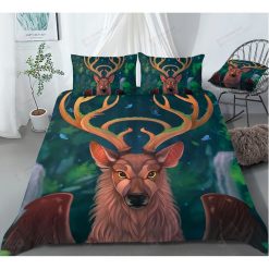 Deer In The Forest Bedding Set