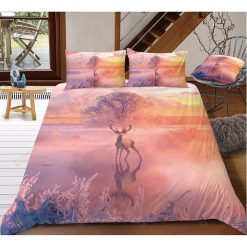 Deer In The Winter Bedding Set