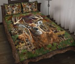 Deer Pine Tree Bedding Set