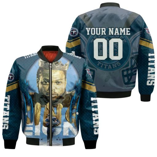 Derrick Henry King 22 Tennessee Titans Afc South Division Champions Personalized Bomber Jacket
