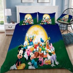Disney Mickey Mouse And Friends Moon Bedding Set