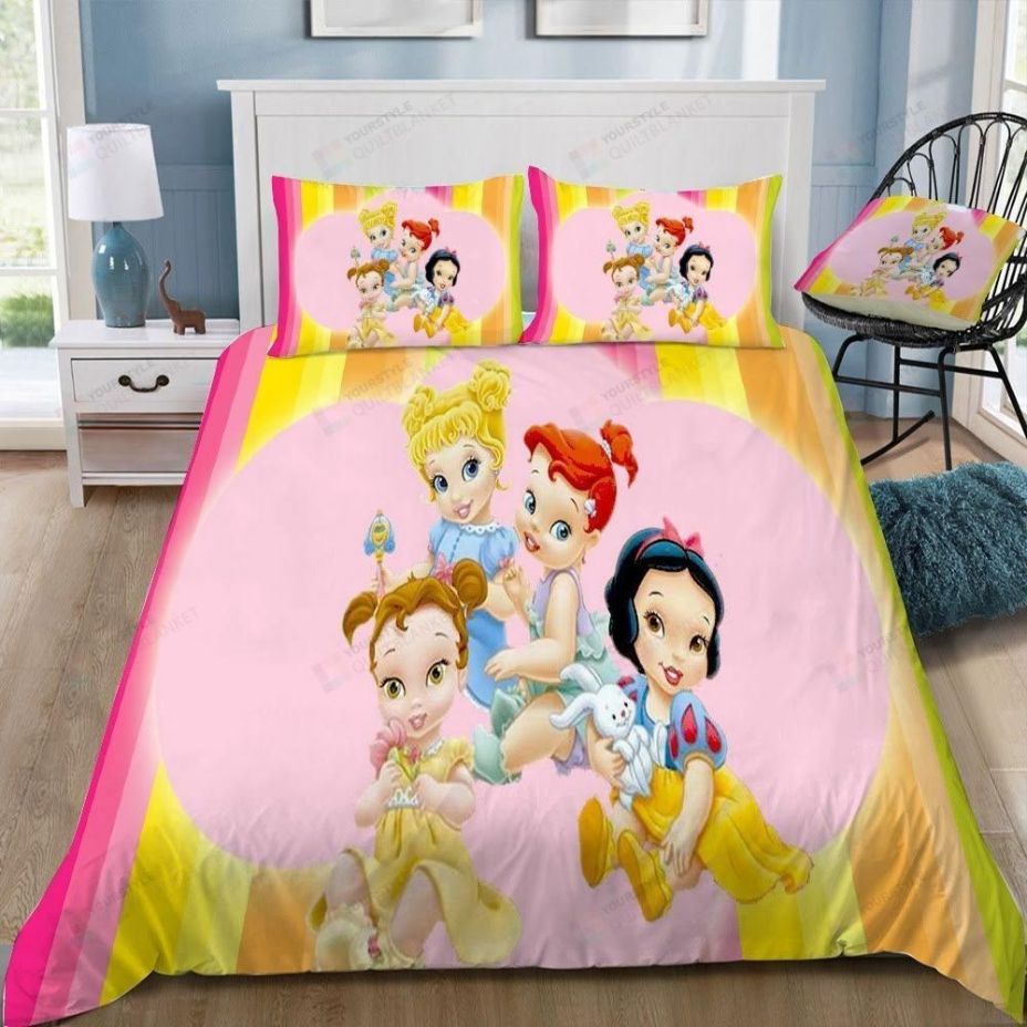 Disney Princess Cute Bedding Set