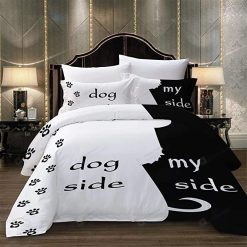 Dog Side And My Side Bedding Set