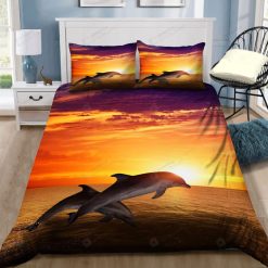 Dolphins Jumping Bedding Set
