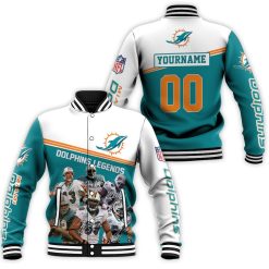 Dolphins 3d Baseball Jacket