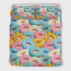 Donuts Pattern Bedding Set