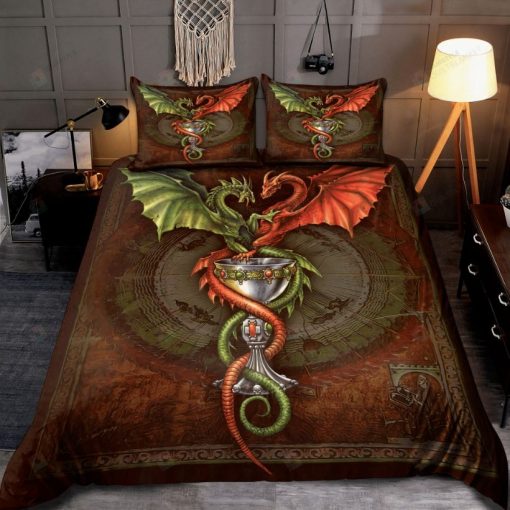 Dragon Beautiful Couples Bedding Set