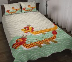 Dragon Boat Bedding Set