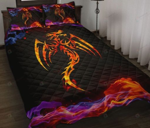 Dragon Fire Style Bedding Set