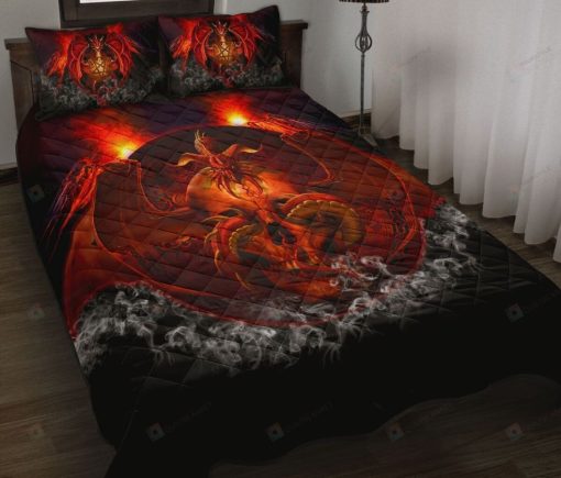 Dragon Lava Style Bedding Set