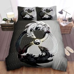 Dragon Yin And Yang Bedding Set