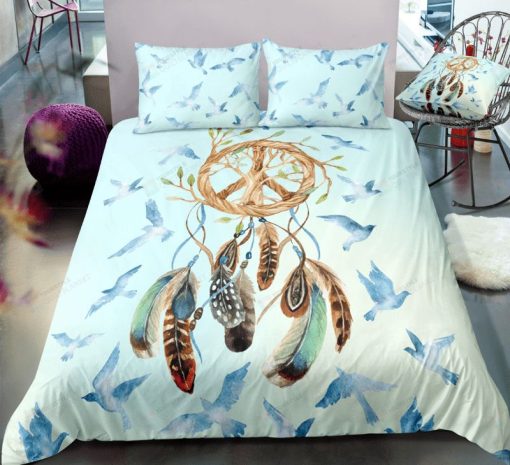 Dreamcatcher Blue Bedding Set