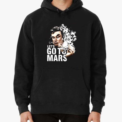 Elon Musk Smoking Lets Go To Mars Unisex T-Shirt