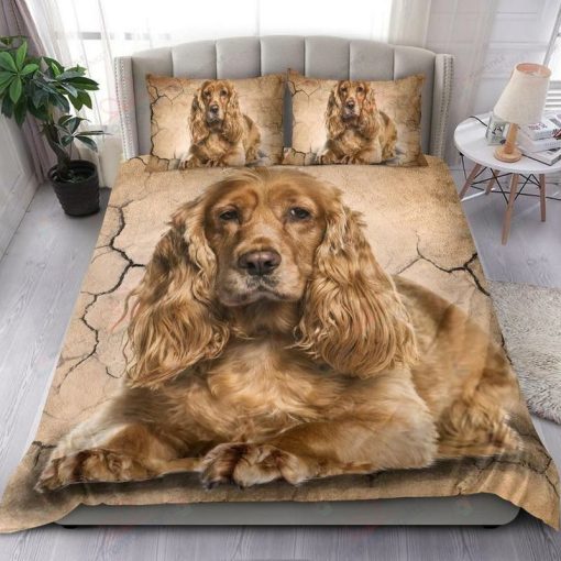 English Cocker Spaniel Dog Bedding Set