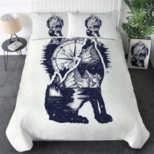 Finding Your Path Wolf Bedding Set
